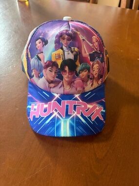 Hunter X Inspired Kids' Purple and Blue Graphic Cap